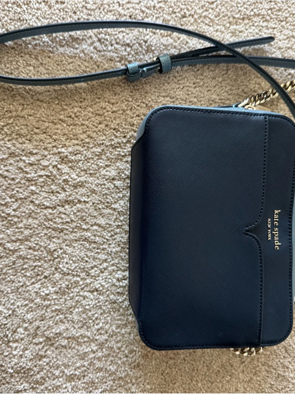 Kate Spade Navy & Light Blue Crossbody Bag